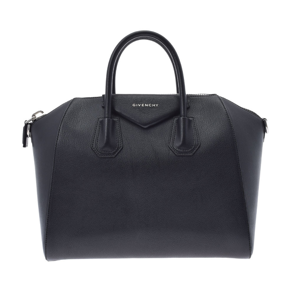 GIVENCHY Antigona Bag Black Goatskin Lambskin Handbag
